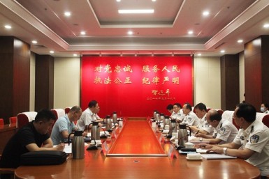刘杰副会长在山西调研 基层维护民警执法权威等工作